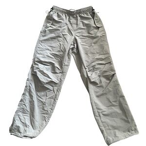 Men's Gray Parachute Pants M